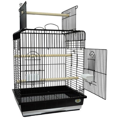 King’s Cages ES 2521 P Bird cage Toys Toy Small Conures Cockatiels Amazons (Black)