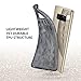 Ringke Air Prism Glitter Compatible with Galaxy Note 8 Case Sparkle Stylish Pattern Full-Body Textured Protective Drop Resistant Cover for Galaxy Note8 - Glitter Gray