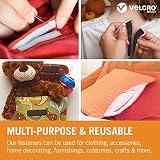VELCRO Brand Fabric Adhesive Tape Stick On No Sew Black 19mm x 60cm view 4
