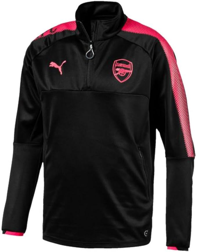 arsenal tracksuit black and pink
