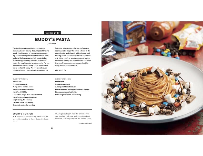 Binging With Babish: 100 Recipes Recreated from Your Favorite Movies and TV Shows Binging With Babish: 100 Recipes Recreated from Your Favorite Movies and TV Shows Binging With Babish: 100 Recipes Recreated from Your Favorite Movies and TV Shows Hardcover Kindle Spiral-bound