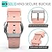 MoKo Band Compatible with Samsung Gear S2 Classic/Galaxy Watch 42mm, Silicone Watch Strap Fit Garmin Vivoactive 3/Gear S2 Classic SM-R732/R735/Ticwatch 2/Gear Sport SM-R600 Smartwatch, Vintage Rose