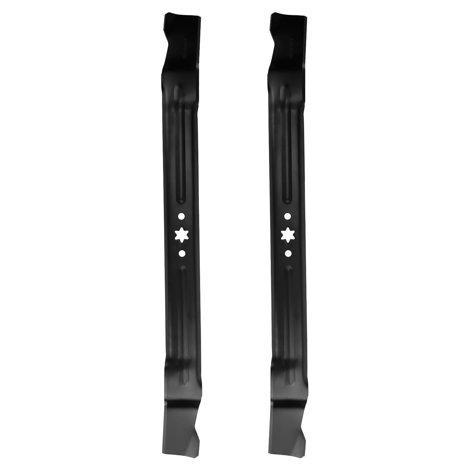 Photo 1 of 2 Pack 30 inch Mower Mulching Blades for Cub Cadet 942-04385 742-04385 CC30 CC30 H Mini Riders Craftsman R1000 RER1000 R1500 with 30" Deck Lawn Mower Replace 71-3350 CMXGZAM110135 490-110-M135, Black