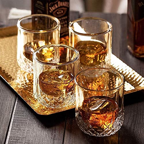 Whiskygläser doppelwandig, Cocktailgläser, Scotch Gläser, Altertümlich Glas, Becherglas, Kristallglas, Wodka Gläser… – Bild 4