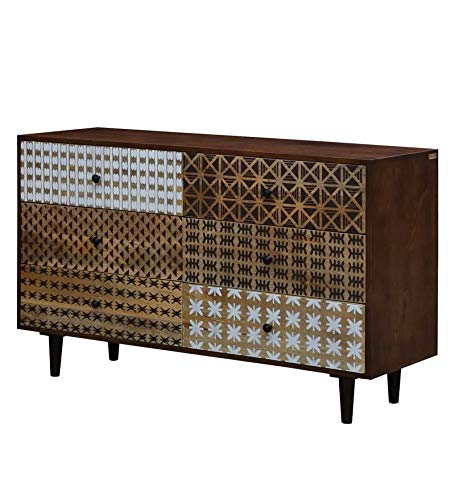Bhagwant Solid Wood Chest Of Drawers Mango Wood Amazon In