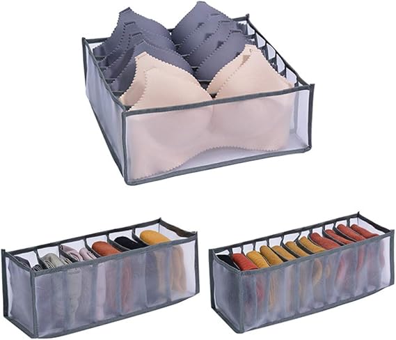 Aufbewahrungsboxen,Unterwäsche Aufbewahrungsbox Set,Kleiderschrank