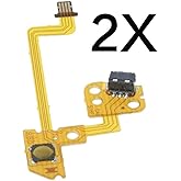 2x L Left Button Key Ribbon Flex Cable Replacement Part for Nintendo Switch Joy-Con NS Controller Repair