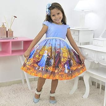 amazon vestidos de frozen