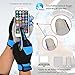 JUSTKIT Cycling Gloves -Touch Screen Full Finger Bike Gloves - Windproof Mountain Bike Gloves - Road Racing Bicycle Gloves - Gel Pad Biking Gloves for Women and Men