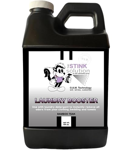 Amazon.com: The Stink Solution Laundry Booster & Smoke Odor Eliminating  Spray for Clothes, Furniture, House, Car, etc. Bamboo Teak Fragrance 1  Laundry Booster, 1 Gallon, 2 16 oz Bottles : Health & Household