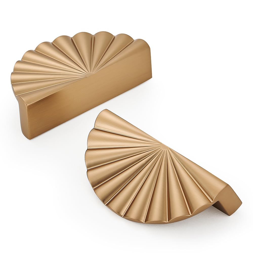 Photo 1 of HARPOON 6 Pack Bin Cup Pulls,3 Inch Kitchen Cabinet Handles,Modern Cabinet Bar Pulls,Drawer Handles Classic Home Furniture Hardware Champagne Bronze