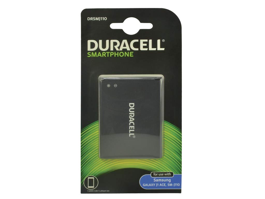 Duracell Lithium Polymer (Lipo) drsmj110 1900 mAh Rechargeable Battery 3.8 V 7 Wh; Lithium Polymer (Lipo); 3.8 V; Black (1900 mAh, Batteries, 1 Pcs (S))