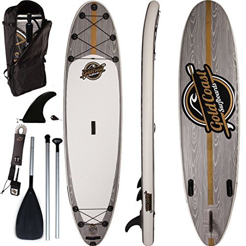 Gold coast surfboards inflatable sup paddleboard | 10’6 aqua di…