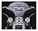 Ciro 45102 Black/Amber LED Bat Blade (for 2014-2016 Flh Touring Models)