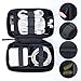 Comfyable Power Cord Holder Bag, Electronics Travel Organizer Case, Charger Cord Organizer, Electrical Cord Storage, Cable Wire Pouch, Black