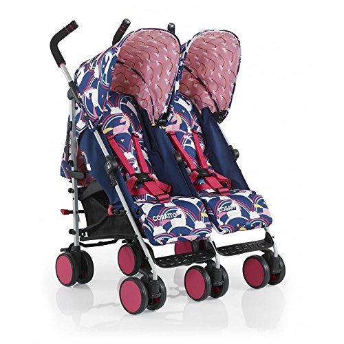 hauck unicorn twin stroller