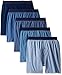 Hanes Underwear Pack, 6-Pack, Cool & Breathable Cotton Knit Jersey Boxers for Men, Moisture Wicking