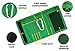Rough Enough Green Canvas Boys Keychain Card Wallet for Kids Teen Coin Purse Pouch with Zipper Pocket Organizer and Carabiner Clip for Travel School Sport Outdoor Unique Christmas Thanksgiving Gifts