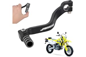 USTPO Motorcycle Gear Shift Lever Folding Shifter Pedal CNC for DRZ400 DRZ400S DRZ400SM DRZ400E 2000-2023 Dirt Bike Black