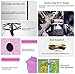 Colorfullife Travel Umbrellas for Women,Sun Umbrellas for Women,Compact Umbrellas for Rain and Wind with Met Water Begin Bloom and One Handed Operation.