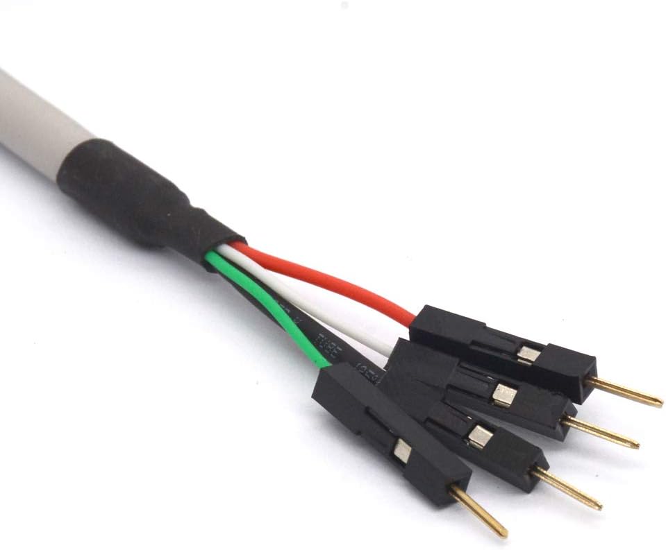 Tomost USB 2.0 to 2.54mm Header Pin Cable Cord Breadaway - USB 2.0 Type A Male to 4 Pin 2.54 mm Male Adapter - Image 4