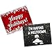 Christmas Photo Booth Props Accessories Kit Party Signs - Set of 12