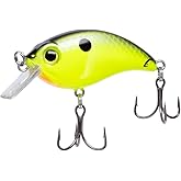 Bill Lewis ATV Squarebill Crankbait - 1.5 Inch Fishing Lure With Mustad Triple Grip Hooks For Bass