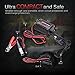 MICTUNING 6V 12V 750mA Intelligent Fully Automatic Battery Float Charger Maintainer