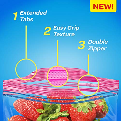 3 Ziploc+00350+Storage+Bags+Gallon