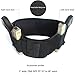 Gearoot Ambidextrous Neoprene Belly Band Holster for Concealed Carry with Two Gun Compartments for Women Men Compatible with Glock, Ruger LCP, S&W M&P Shield, Sig Sauer, Ruger, Kahr etc (Black)