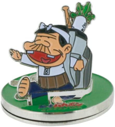 Bakabon Papa Flip-up Magnetic Golf Ball Marker with Hat Clip
