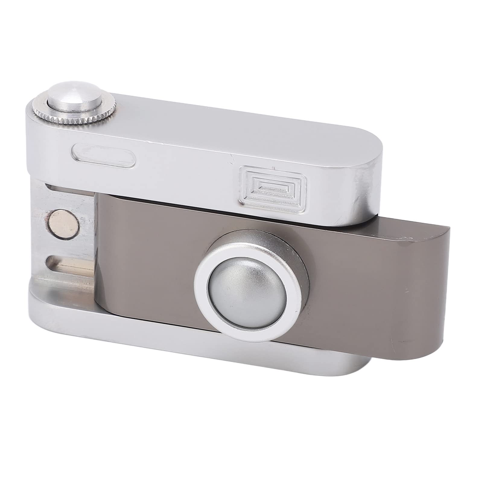 TOPINCN Camera Shaped Metal Magnetic Fidget Toy, ADHD Push Slider Toy Adult Metal Press Click Slider Toy for Office Desk Toys