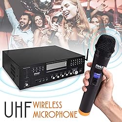 Pyle 4-Channel Karaoke Home Wireless Microphone
