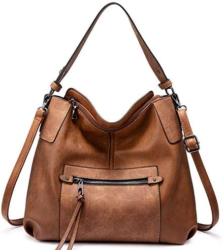 Realer Hobo Bags for Women Large Handbags Leather Shoulder Bag Ladies Synthetic Crossbody Bags Tote