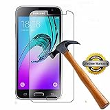 Galaxy J3/Galaxy J3 v Screen Protector, Skmy Ultra-thin 2.5D 9H Hardness Crystal Clear Scratch Resistant Tempered Glass Screen Protector for Samsung Galaxy J3 / J3V, Galaxy Sol / Sky, Galaxy Amp Prime