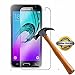 Galaxy J3/Galaxy J3 v Screen Protector, Skmy Ultra-thin 2.5D 9H Hardness Crystal Clear Scratch Resistant Tempered Glass Screen Protector for Samsung Galaxy J3 / J3V, Galaxy Sol / Sky, Galaxy Amp Prime