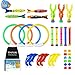 OHFUN 34 Pack Underwater Swimming/Diving Pool Toy Rings(4) Diving Sticks(5) Toypedo Bandits(4) Aquatic Dive Balls(3) Diving Dolphin(6) with Under Water Treasures Gift Set Bundle