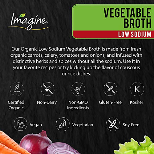Imagine Foods, Organic Vegetable Broth, 32 Fl Oz Pricepulse