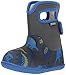 Bogs Baby Bogs Waterproof Insulated Toddler/Kids Rain Boots for Boys and Girls, Dino Print/Gray/Multi, 8 M US Toddler