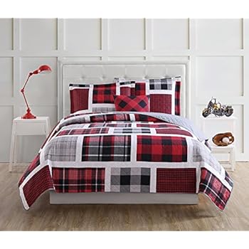Amazon.com: Laura Hart Kids Buffalo Plaid, Twin Quilt Mini