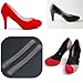 uhoMEY Clear Transparent Invisible High Heel Shoe Straps For Holding Loose shoes (2)