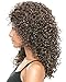 BSP05 (BLUEBLACK) - Mane Concept ISIS Brown Sugar Human Hair Blend Perfect Edge Half Wig