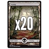 20 Hour of Devastation Swamp #187 Magic the Gathering Basic FULL ART Land Lot