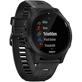 Garmin Forerunner 945, Premium GPS Running/Triathlon Smartwatch with Music, Black - 010-02063-00