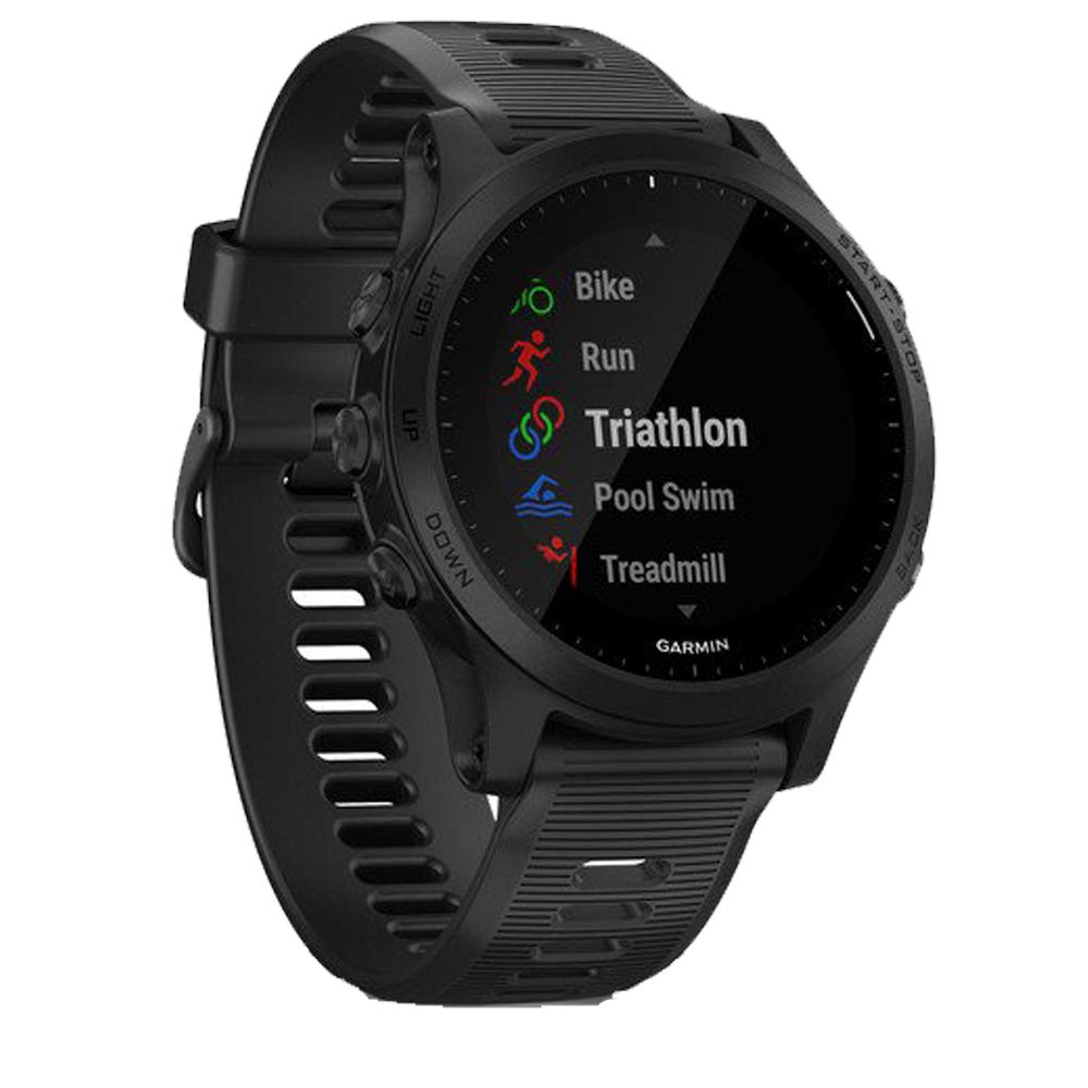 Garmin Forerunner 945, Premium GPS Running/Triathlon Smartwatch with Music, Black