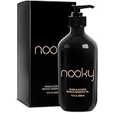 Nooky Vanilla Massage Oil with Fractionated Coconut Oil.16 Ounce