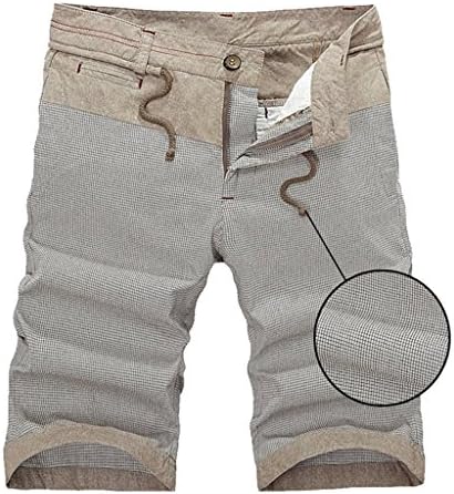 OnIn Worn Men's Casual Patchwork Beach Summer Shorts Plus Size Grey33