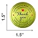 Handmade with Love Especially for You Thank You Stickers 1.5