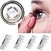 Ultra-thin Magnetic Eye Lashes 3D Reusable False Magnet Eyelashes (0.2MM, B)