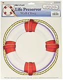 Beistle 54454 Life Preserver Peel 'N Place Party Decorations, 12-Inch by 15-Inch Sheet